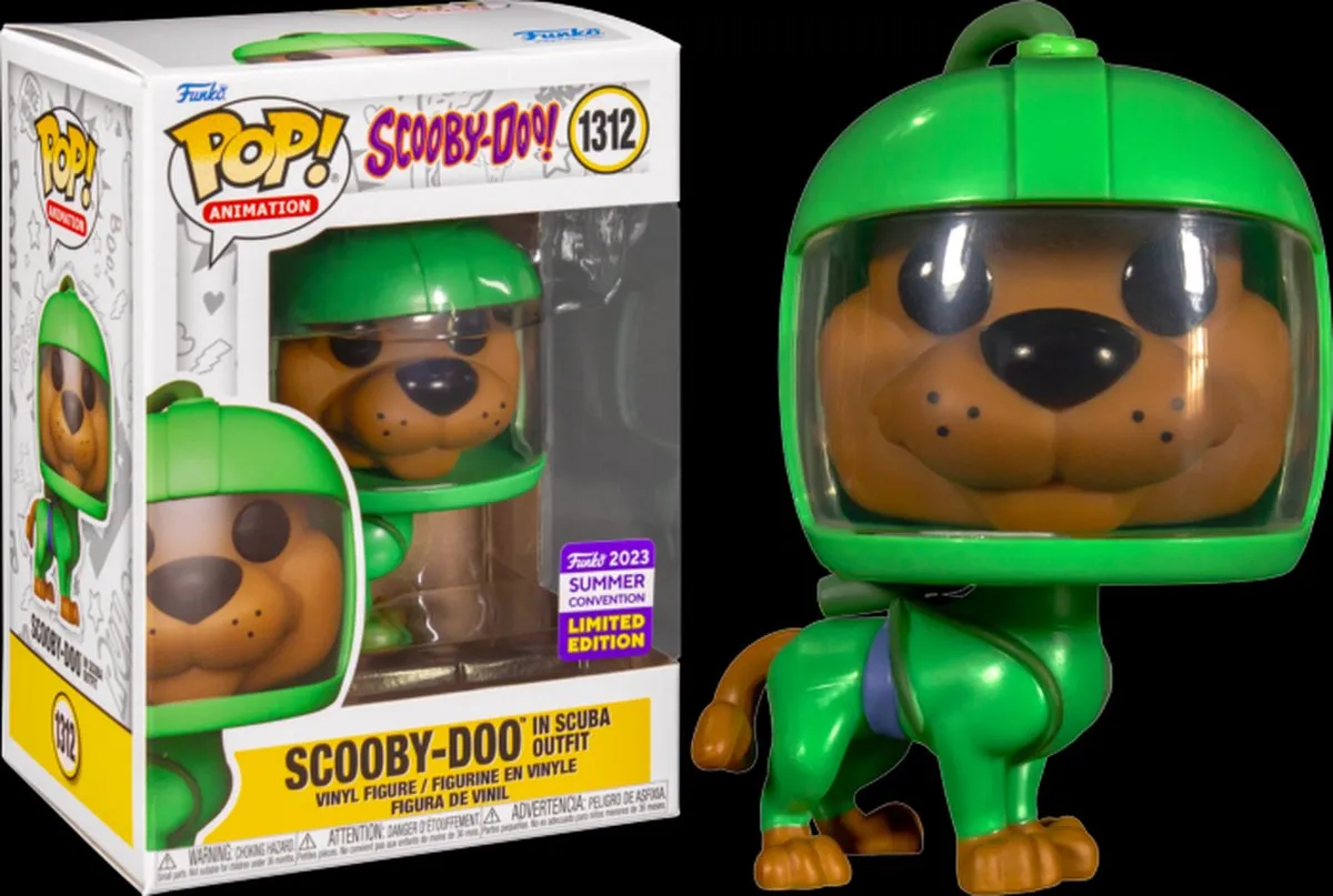 Funko Pop! Scooby-Doo Scuba Outfit 1312 - Multicolor - afbeelding 2 van 2