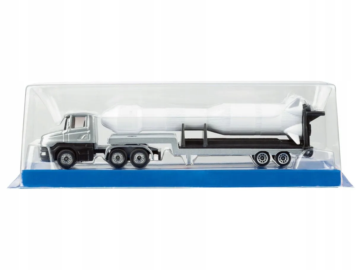SIKU Brandweerwagen Metaal 1:58 - Wit/Zilver/Zwart