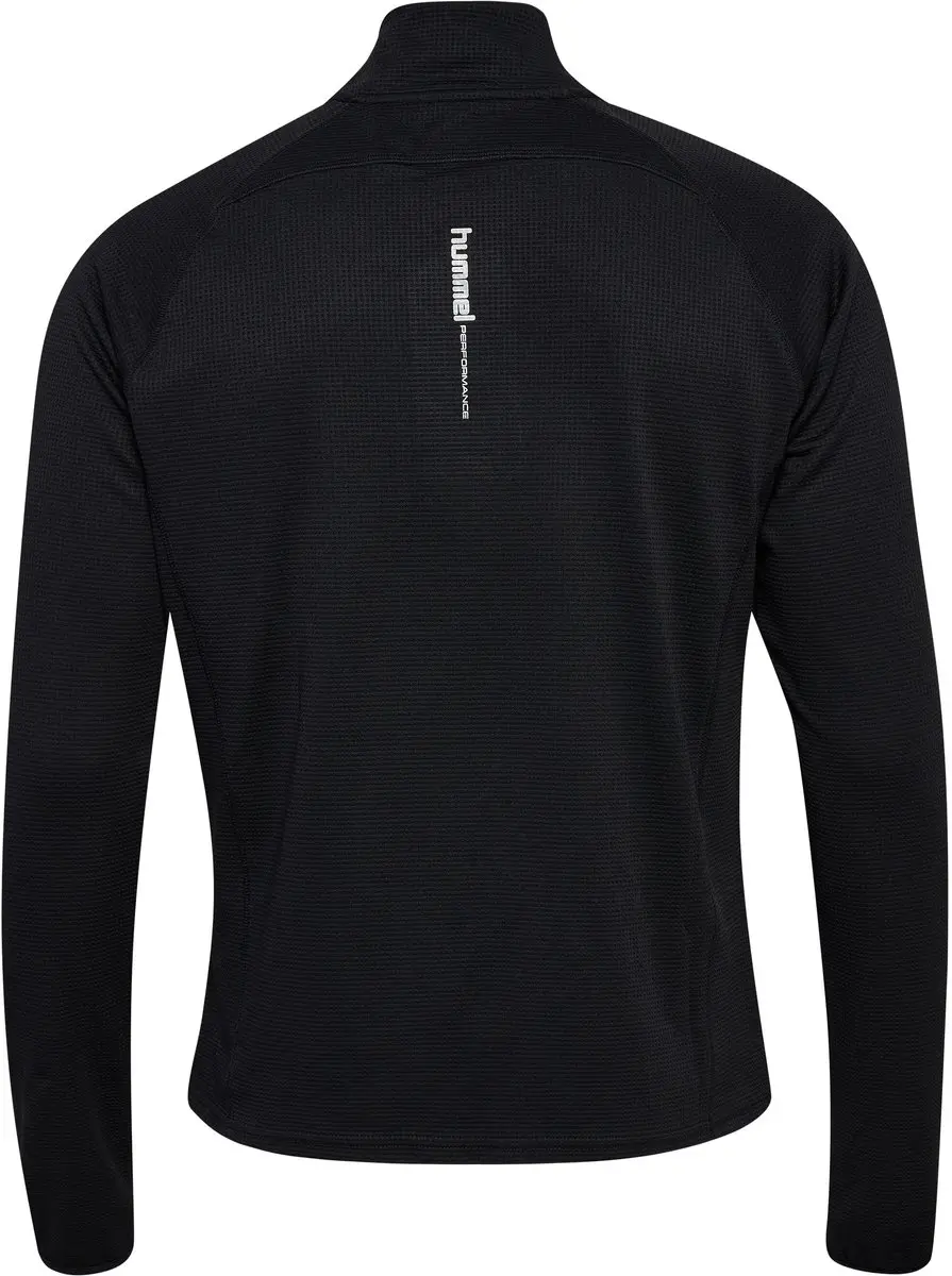 Hummel Hmlpulse Half Zip Midlayer 229901 - XXL - Zwart
