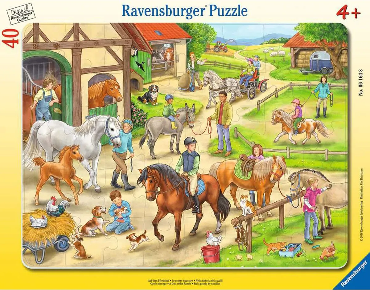 Ravensburger Schuifpuzzel 40 Stuks Stripfiguren