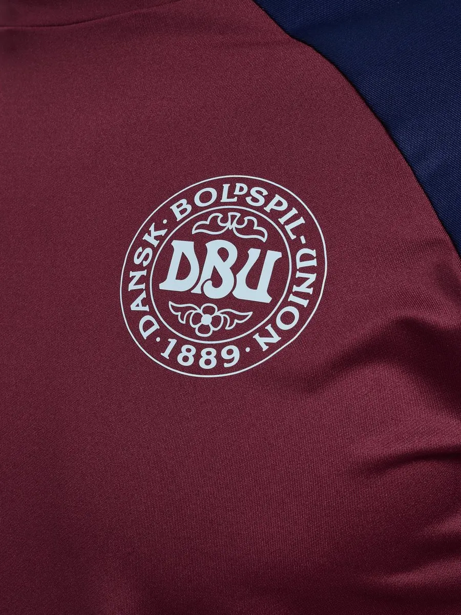 Hummel DBU 26 Pro Tr Crew Sweat - Bordeaux/Navy - afbeelding 4 van 6