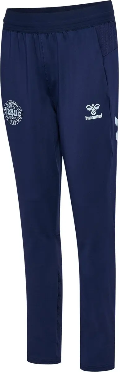 Hummel DBU 26 Pro TR Football Pants Kids 140 - Peacoat - afbeelding 3 van 6