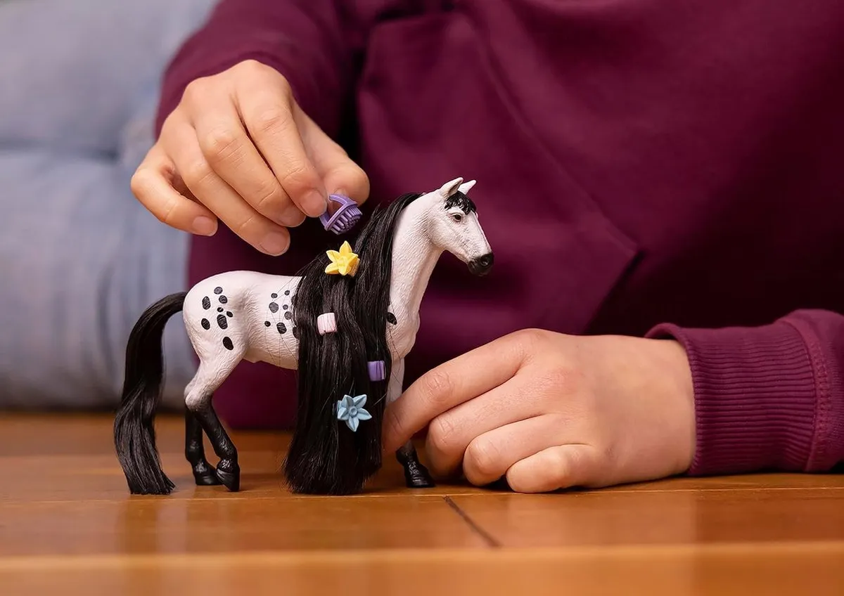 Schleich Horse Club Knabstrupper Hengst SLH42622 - Wit