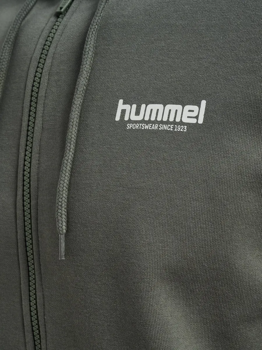 Hummel Legacy 2.0 Zip Hoodie - Castor Gray - afbeelding 2 van 6