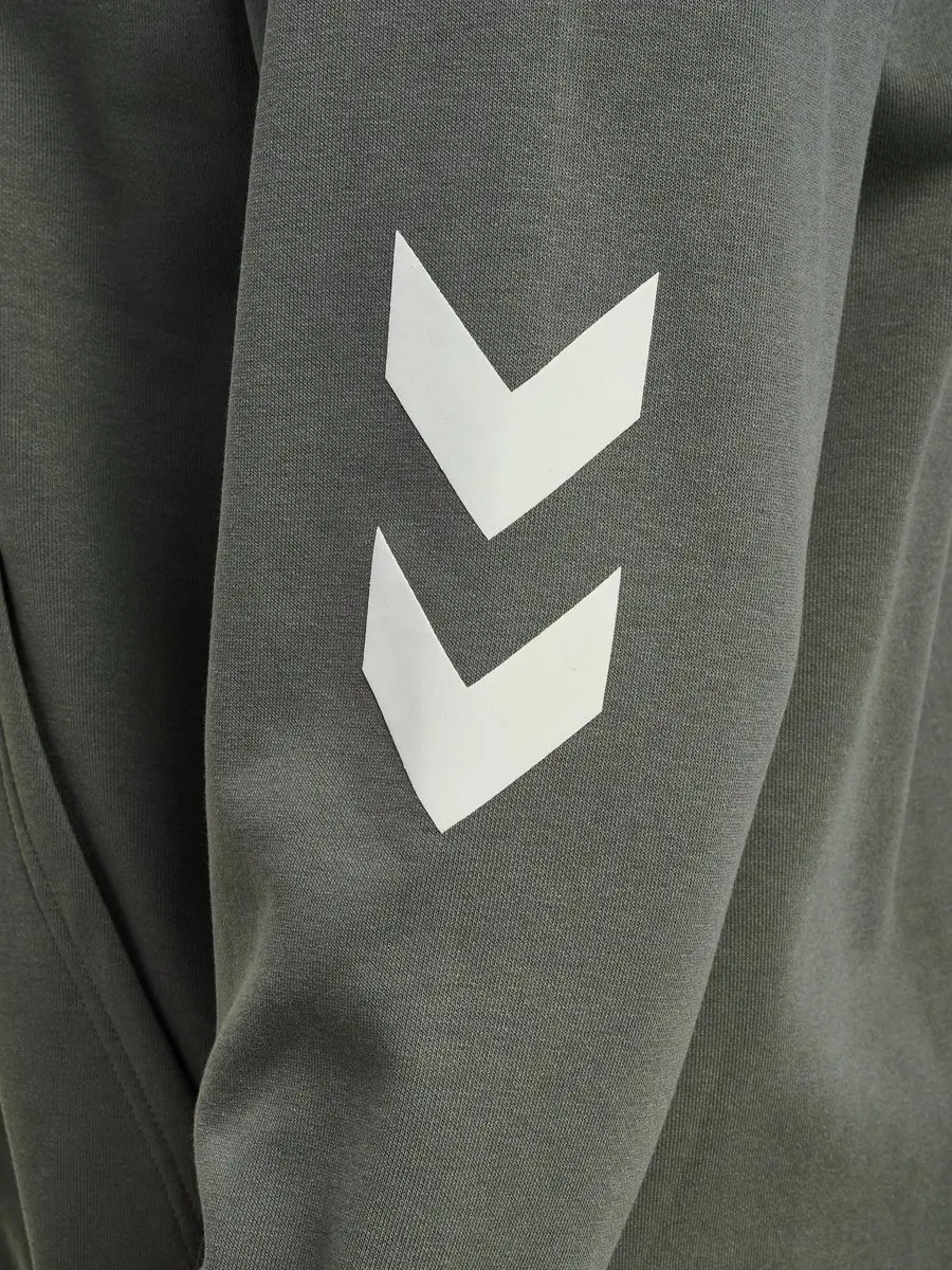 Hummel Legacy 2.0 Zip Hoodie - Castor Gray - afbeelding 5 van 6