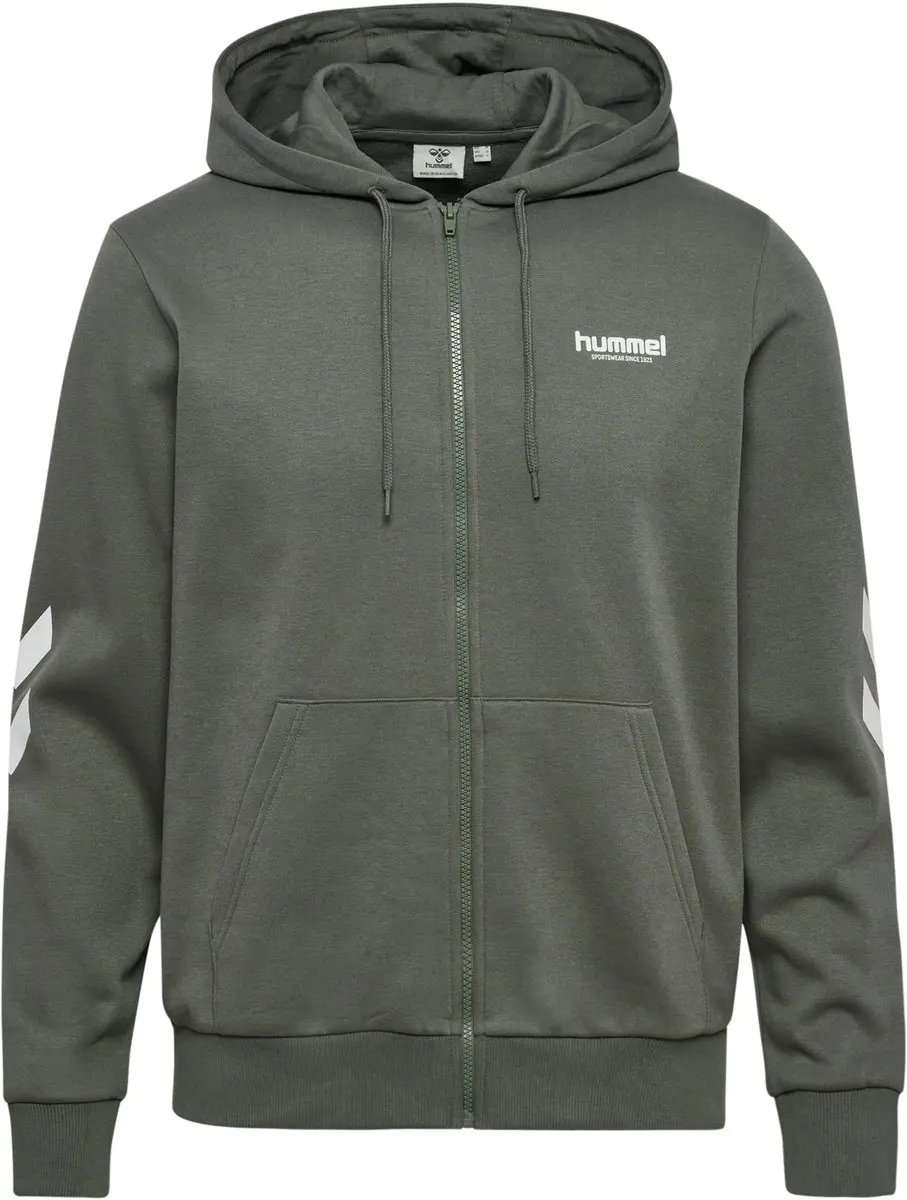Hummel Legacy 2.0 Zip Hoodie - Castor Gray - afbeelding 4 van 6