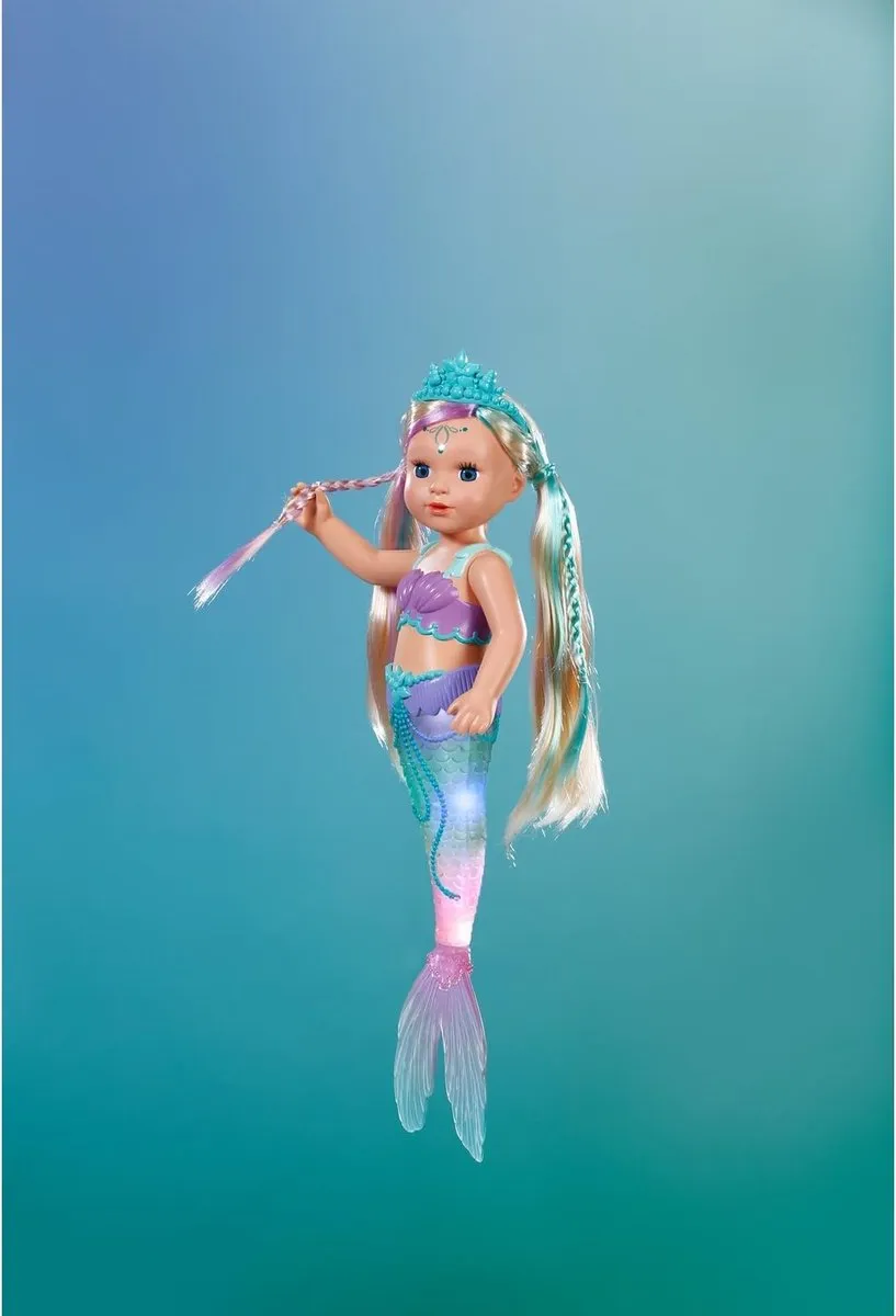Baby Born Zeemeermin 43cm - Multicolor