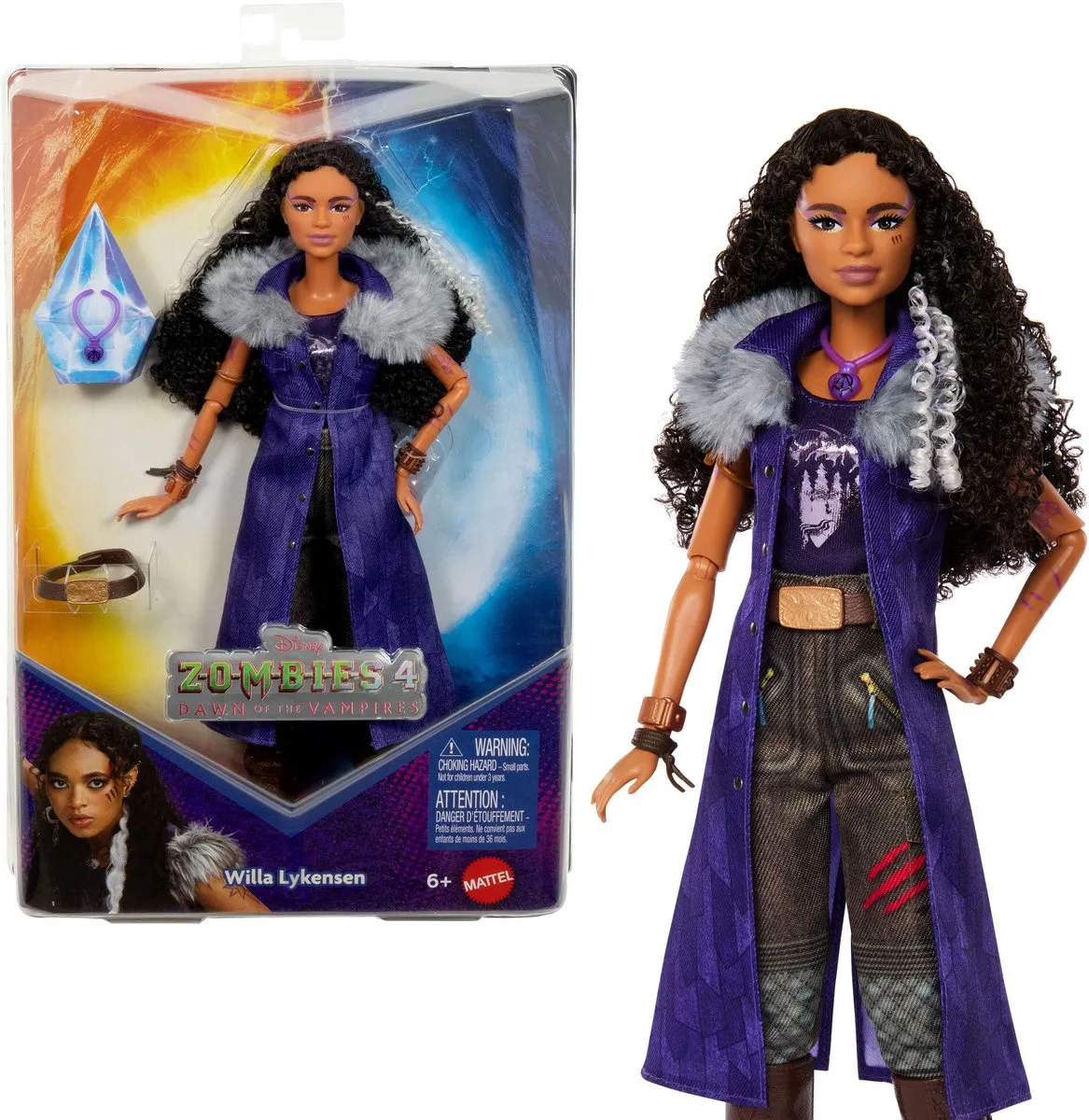 Mattel Disney Zombies Willa Pop