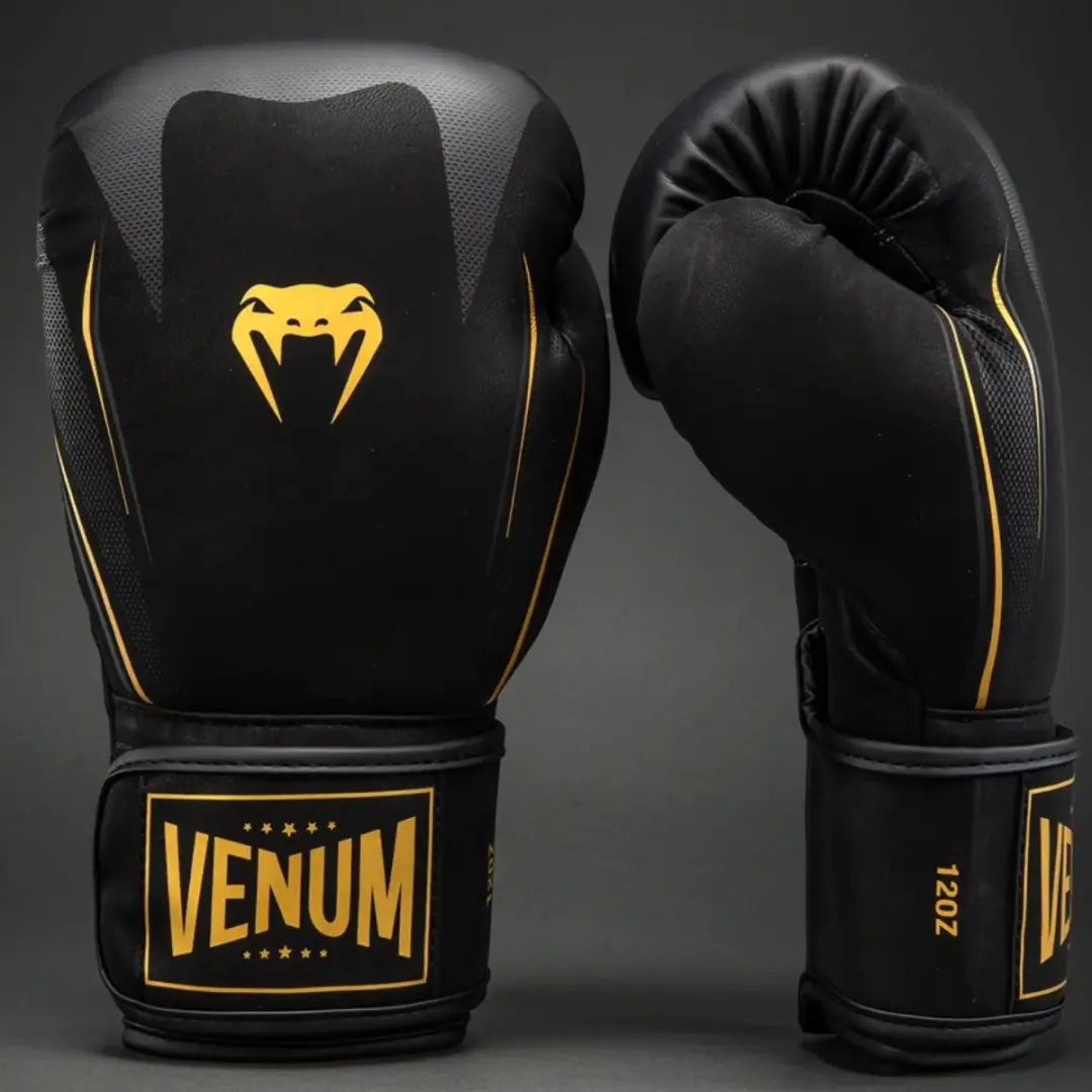 Venum G-Core Bokshandschoenen 14 oz - Zwart/Goud