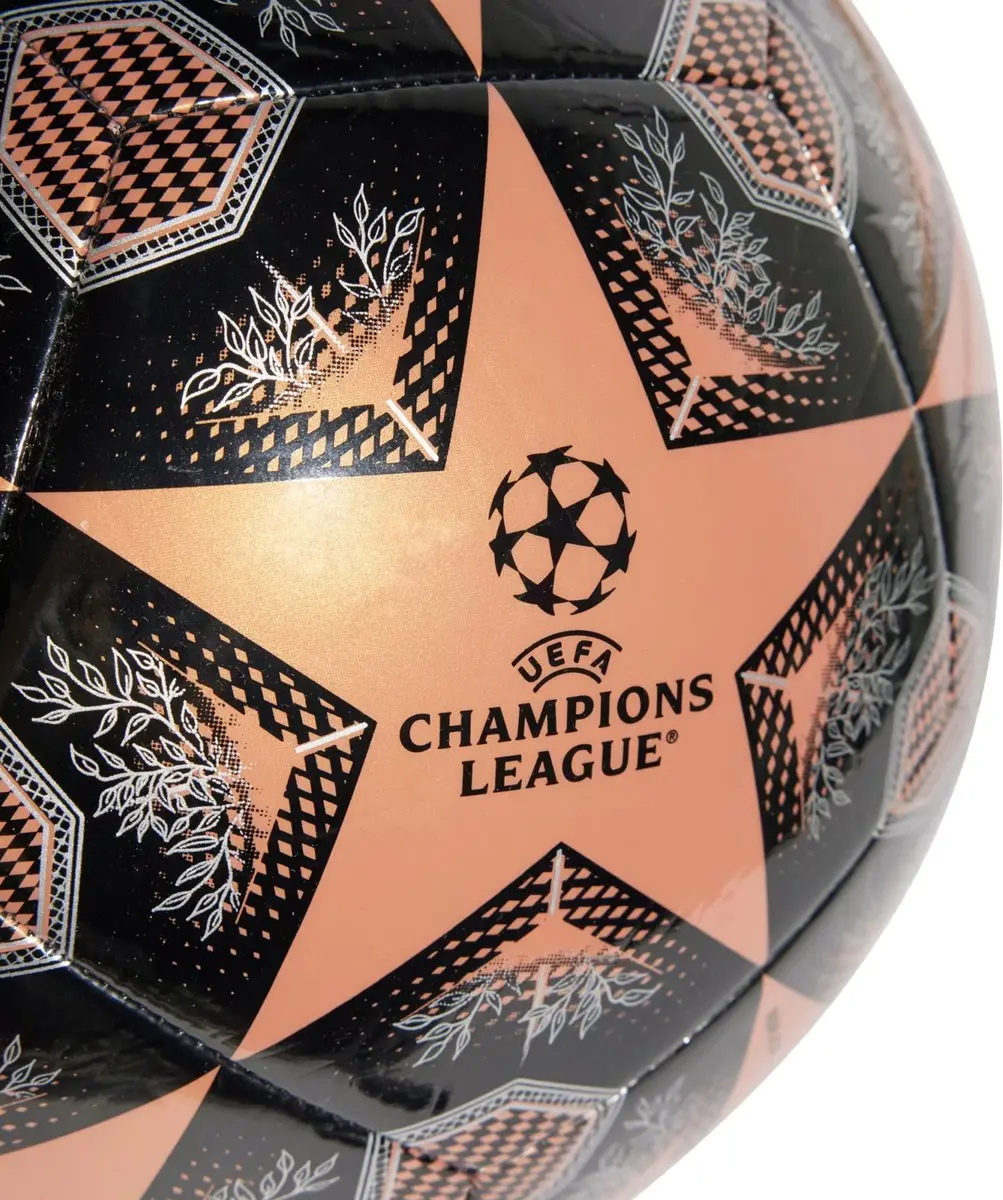 adidas UEFA Champions League Club Bal - Maat 3 - Zwart - afbeelding 2 van 3