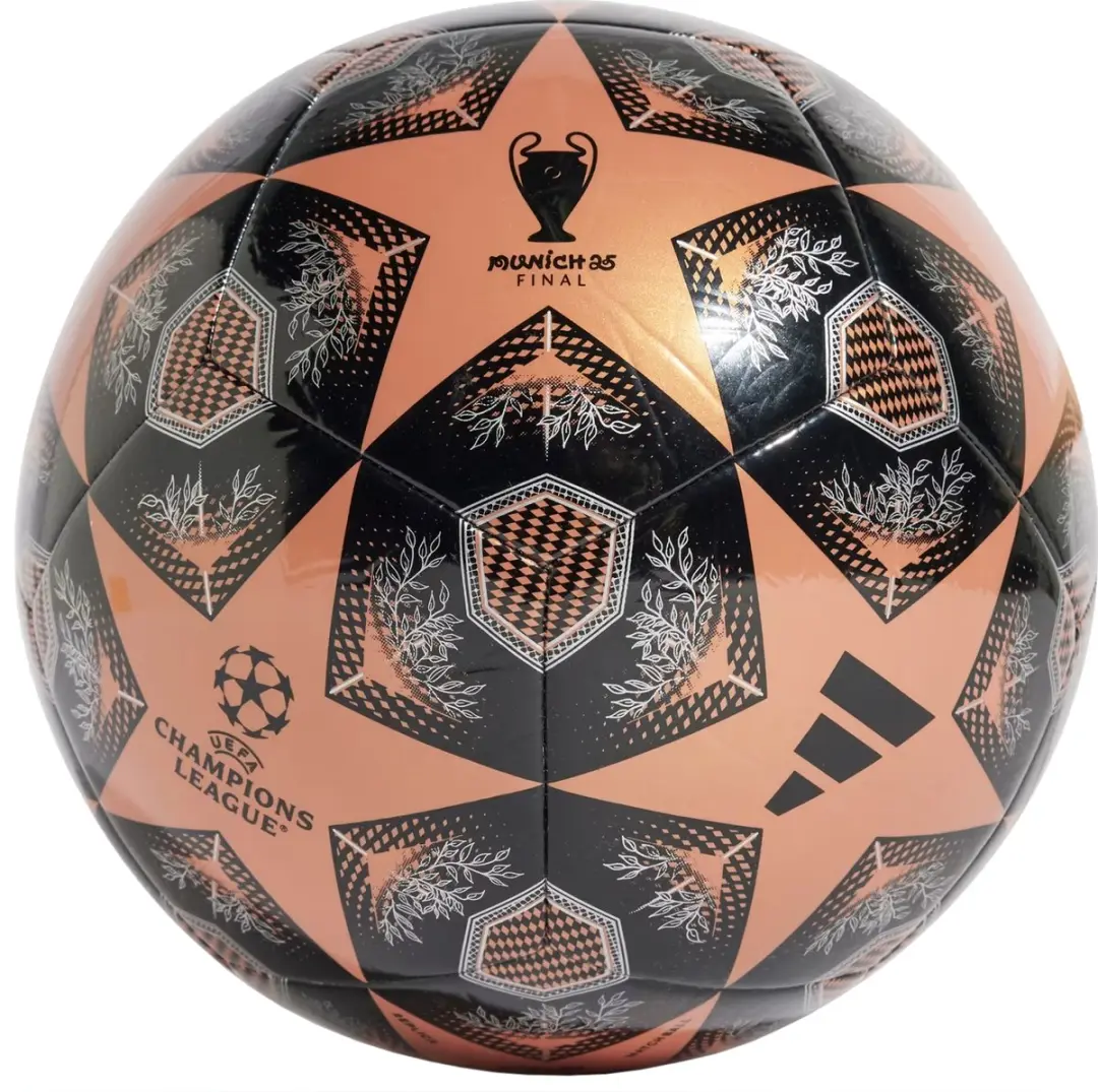 adidas UEFA Champions League Club Ball, Unisex, Zwart, Bal naar voetbal, maat: 3