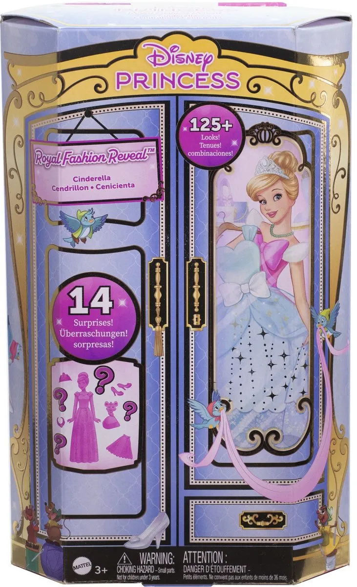Disney Princess Cinderella Royal Fashion Reveal Pop