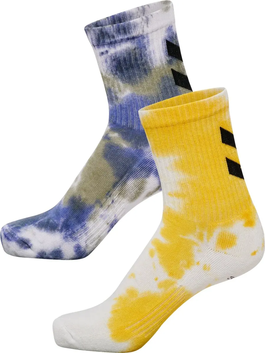 hmlCHEVRON TIE DYE 2-PACK SOCKS