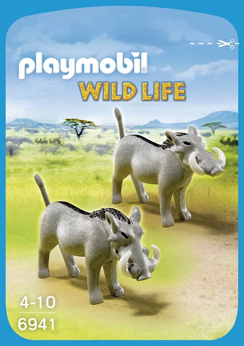 Playmobil Wrattenzwijnen 6941 - Grijs/Zwart