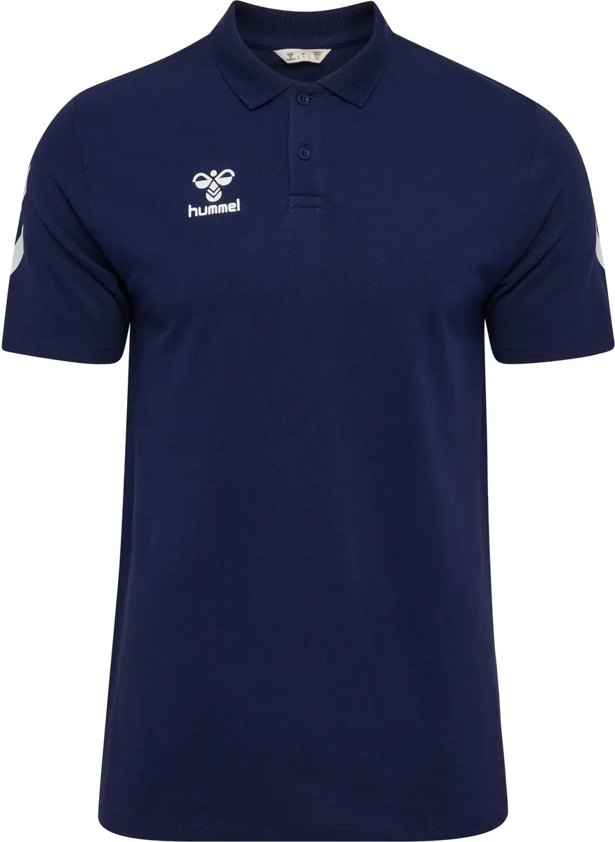 Hummel Hmlgo 2.0 Chevron Polo Marine - afbeelding 3 van 6