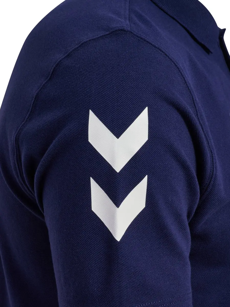 Hummel Hmlgo 2.0 Chevron Polo Marine - afbeelding 5 van 6