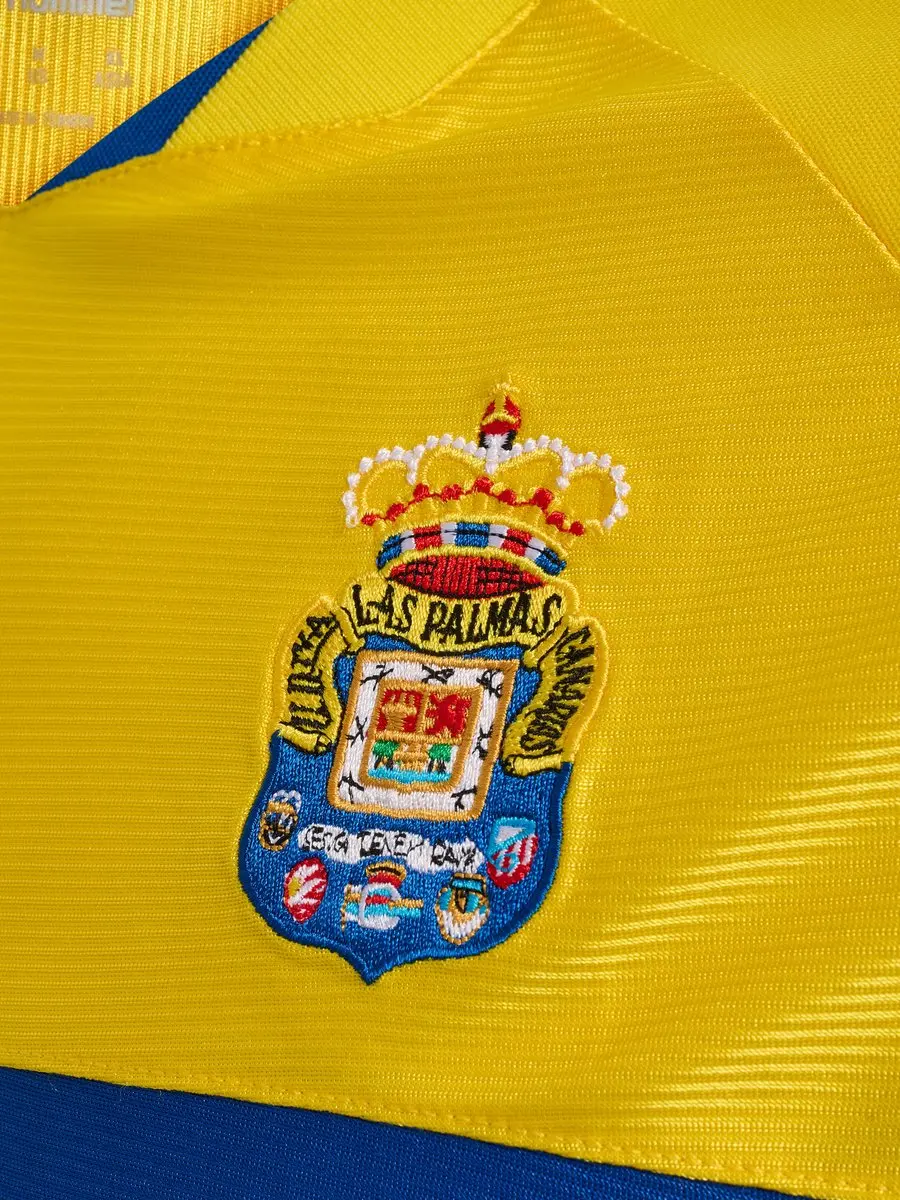 Hummel Ud Las Palmas 26/27 Thuis T-shirt - Geel - XL - afbeelding 3 van 6