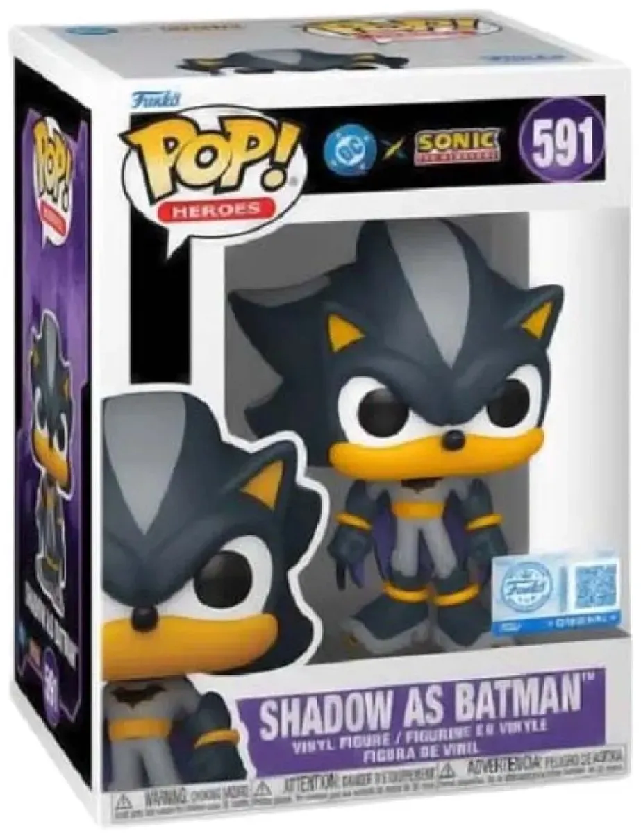 Funko Pop! Sonic x Justice League Shadow als Batman 591
