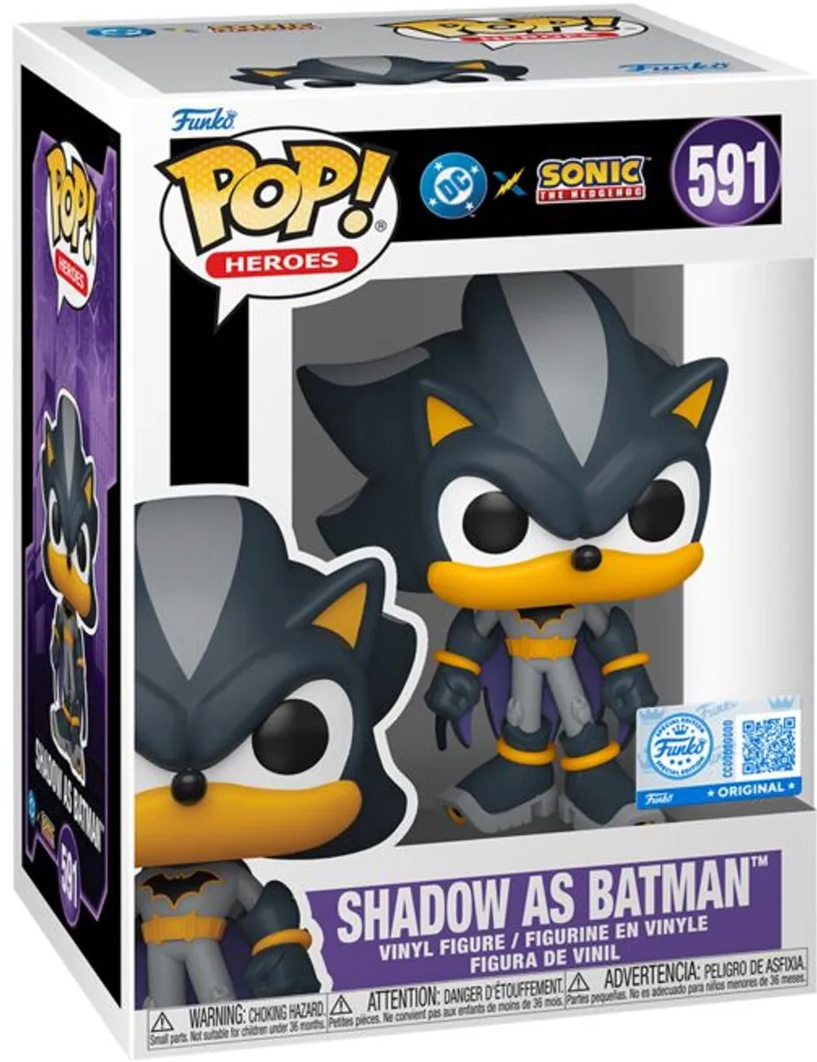 Funko Pop! Sonic x Justice League Shadow als Batman 591