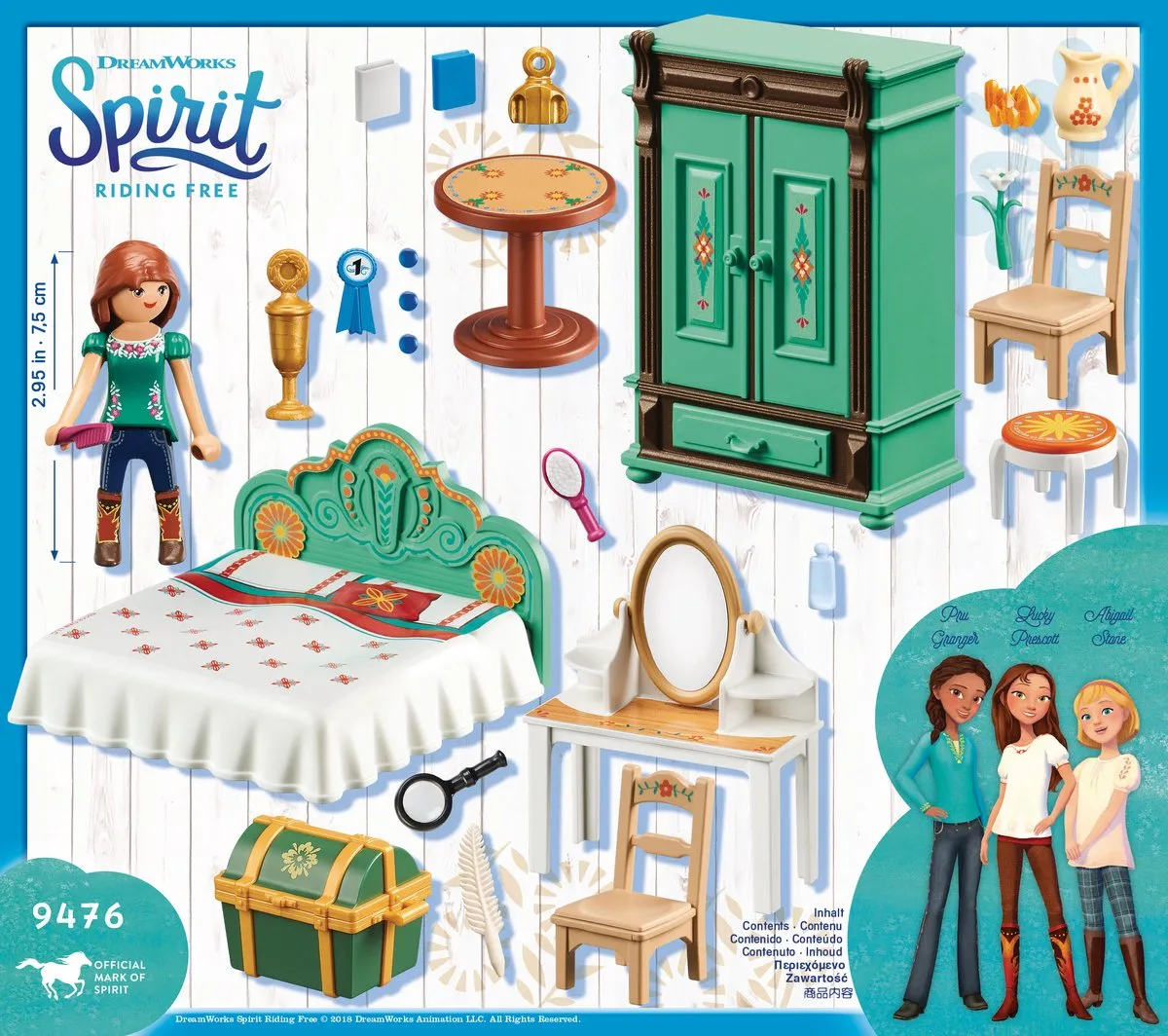 Playmobil Spirit Lucky's Slaapkamer 9476 - Multicolor