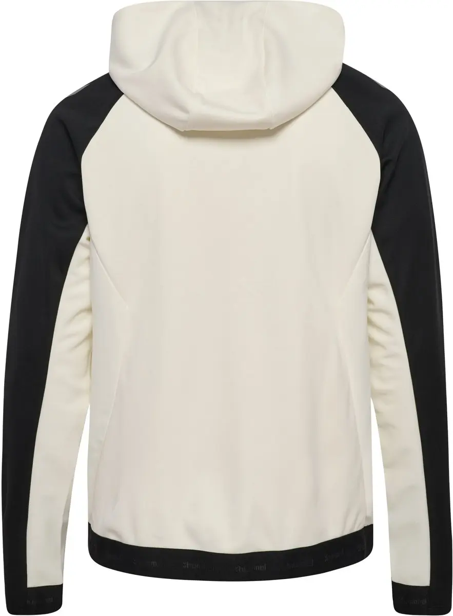 Hummel CIMA 2.0 Zip Hoodie - Marshmallow/Black - XL - afbeelding 3 van 6
