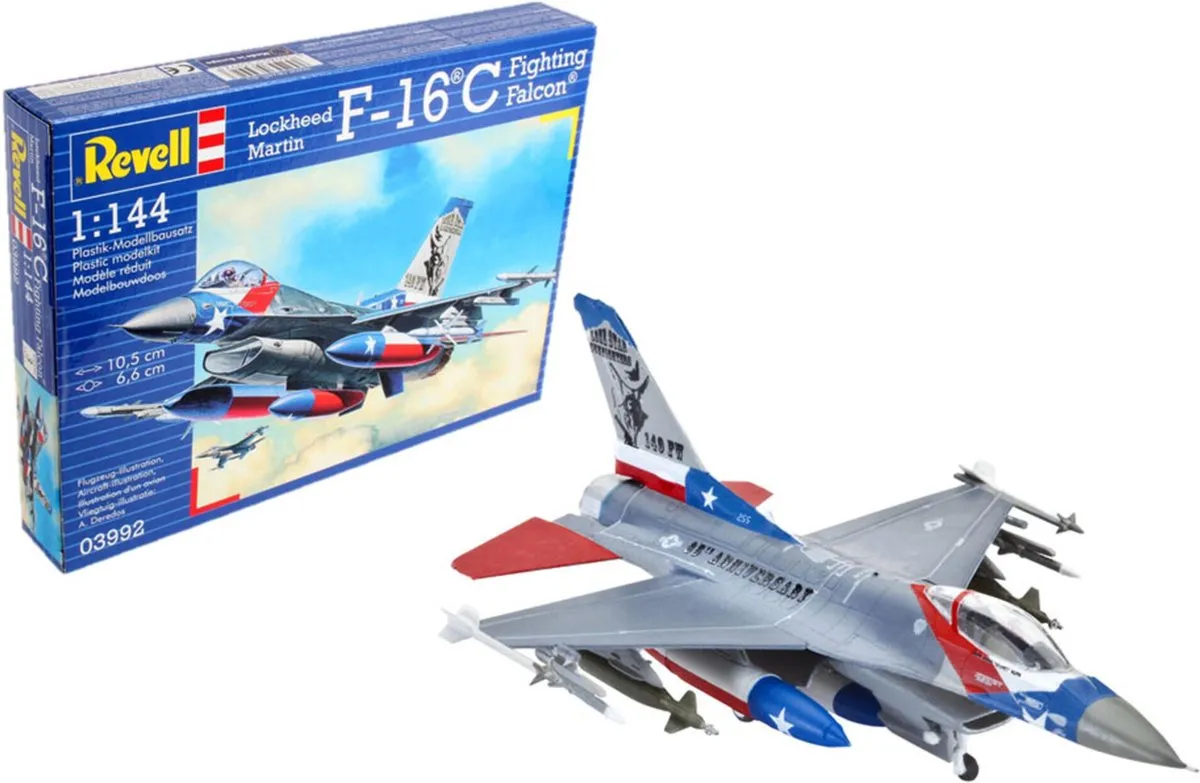 Revell 03992 Lockheed Martin F-16C Fighting Falcon Modelbouwpakket 1:144