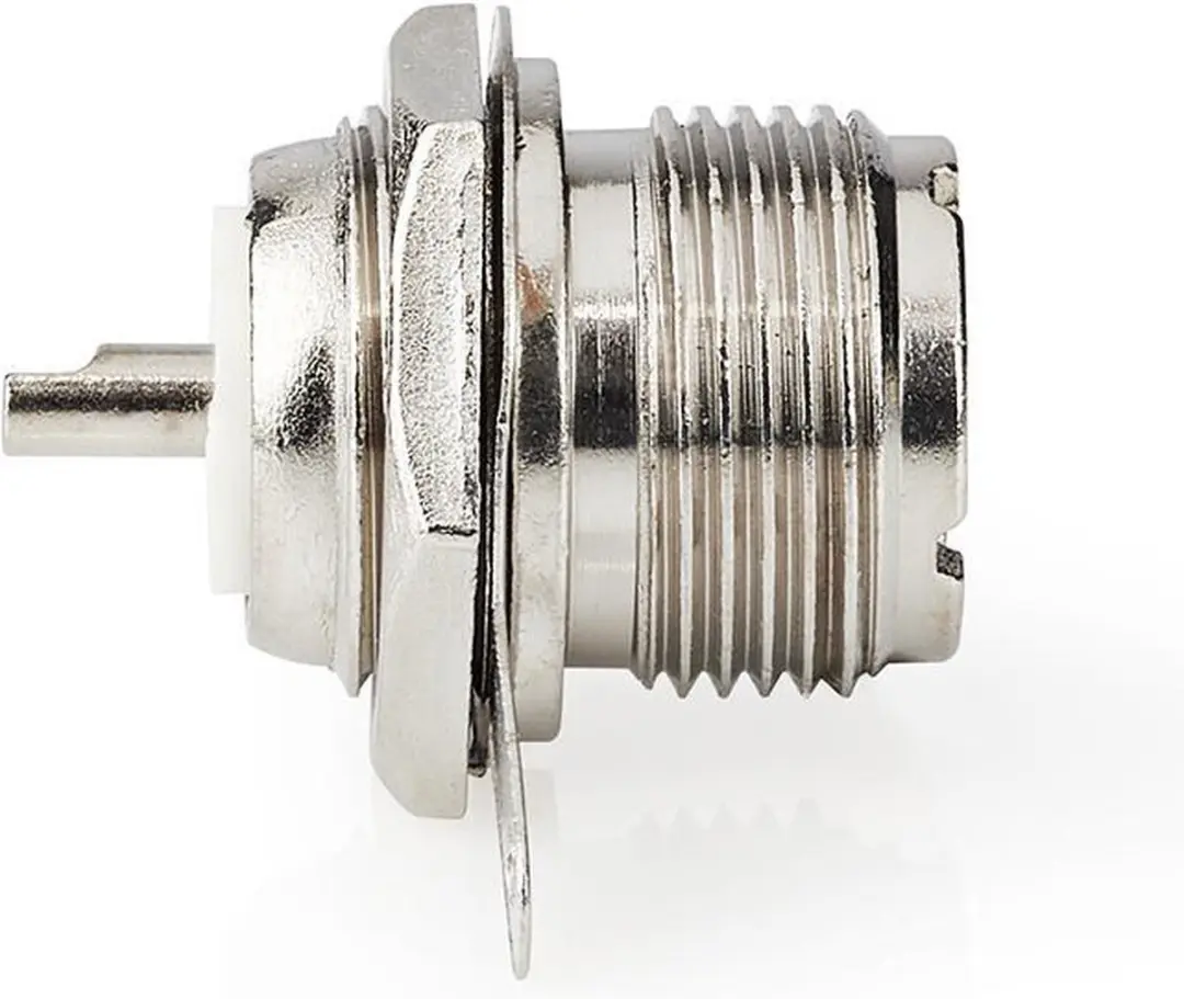 Nedis PL259 Connector - Recht - Female - Vernikkeld - 25 Stuks - afbeelding 2 van 6