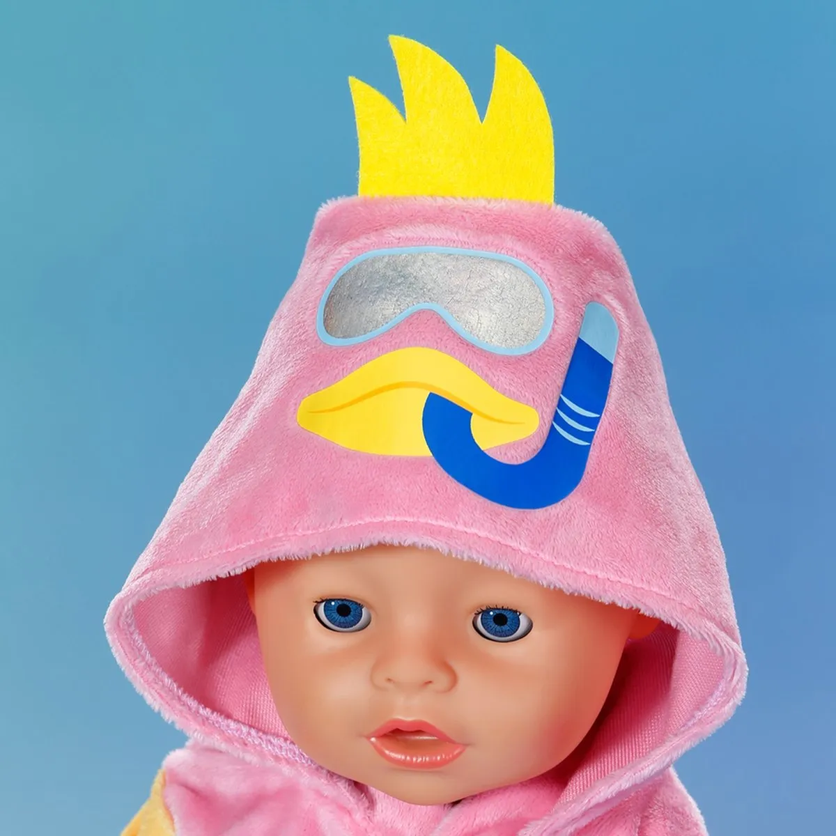 Baby Born Berta de Eend Badjas - 43 cm - Multicolore - afbeelding 6 van 6