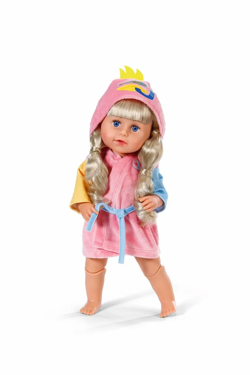 Baby Born Berta de Eend Badjas - 43 cm - Multicolore