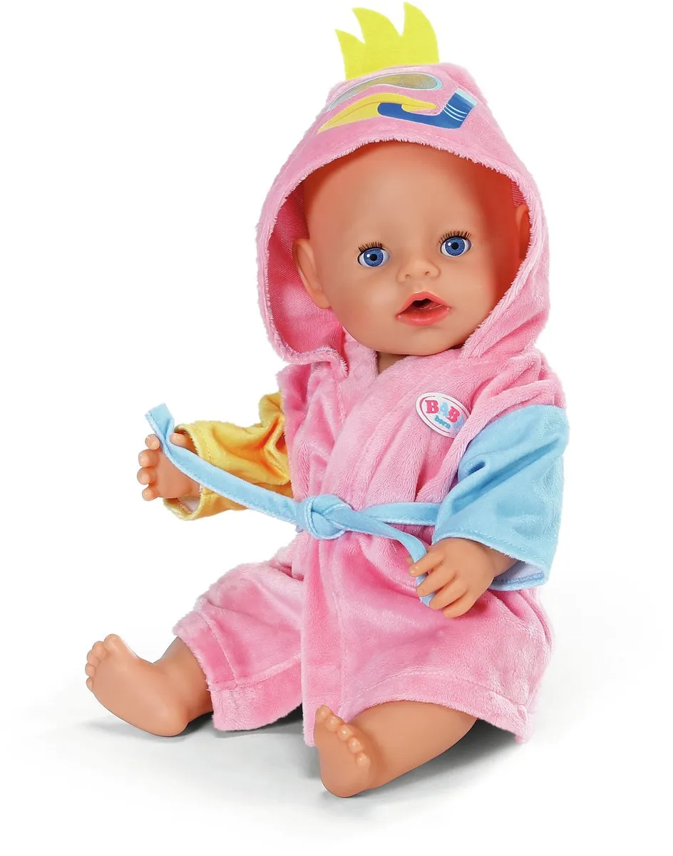 Baby Born Berta de Eend Badjas - 43 cm - Multicolore