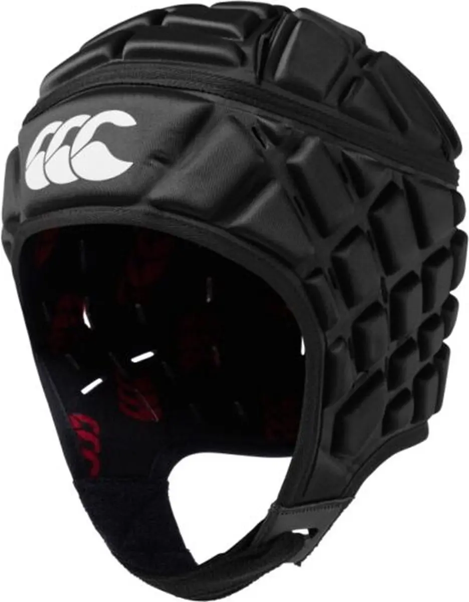 Raze Headguard Senior Black Red
