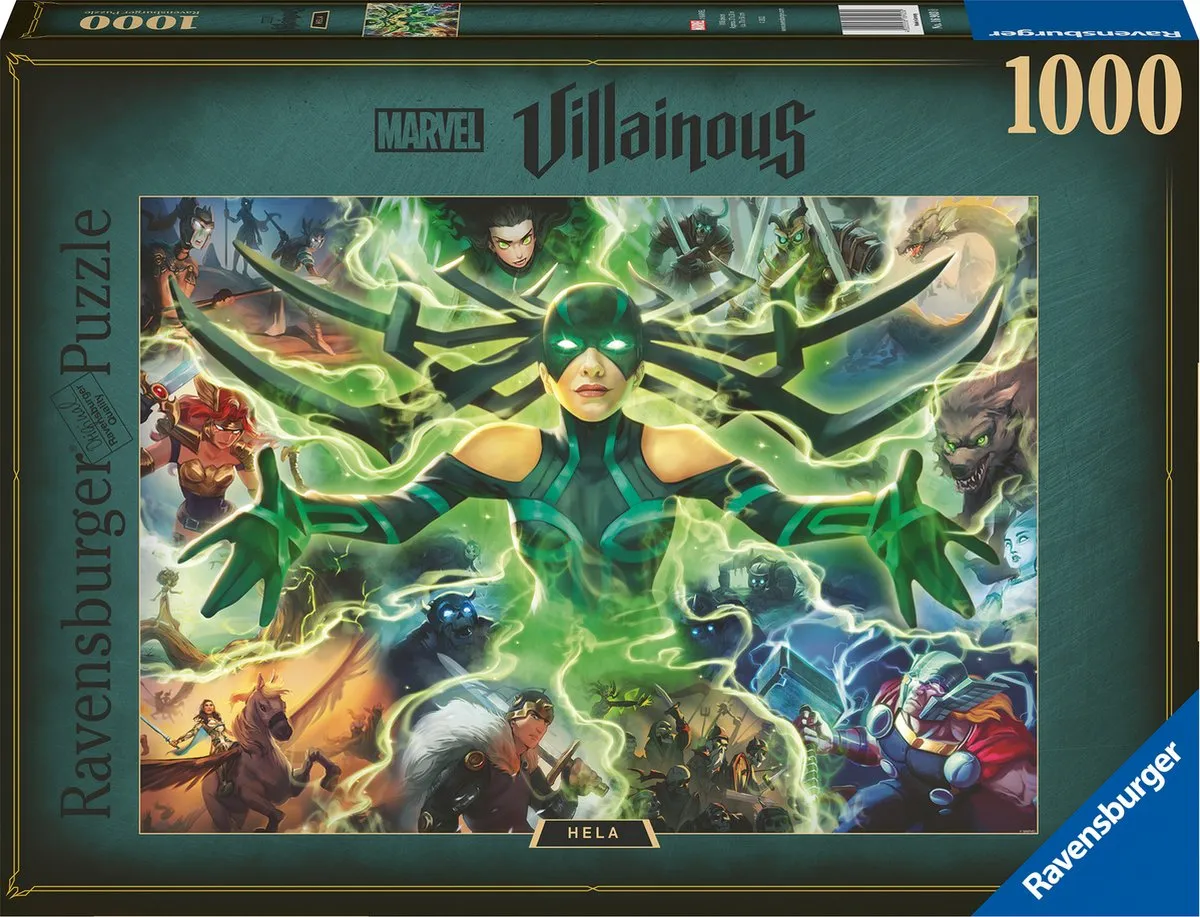 Ravensburger Marvel Villainous Hela Legpuzzel 1000 Stuks