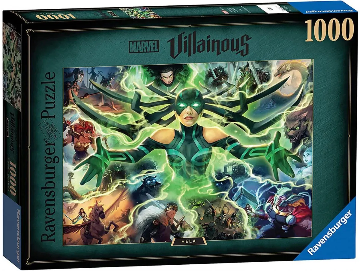 Ravensburger Marvel Villainous Hela Legpuzzel 1000 Stuks - Multicolor