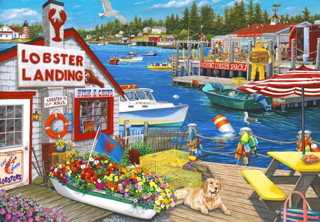 Bluebird Puzzle legpuzzel Lobster Landing