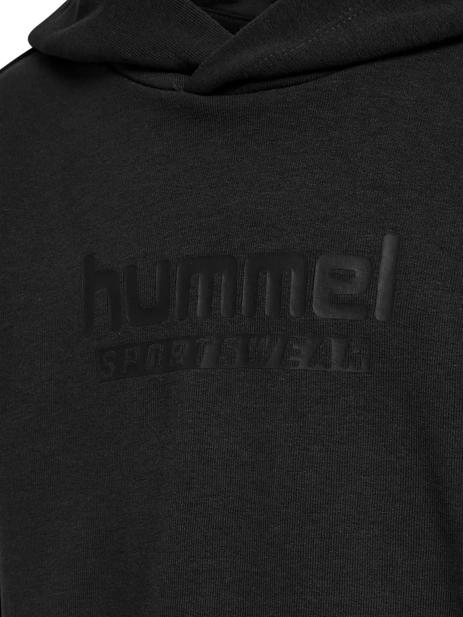 Hummel BASE Hoodie - 110 - Zwart - afbeelding 3 van 6