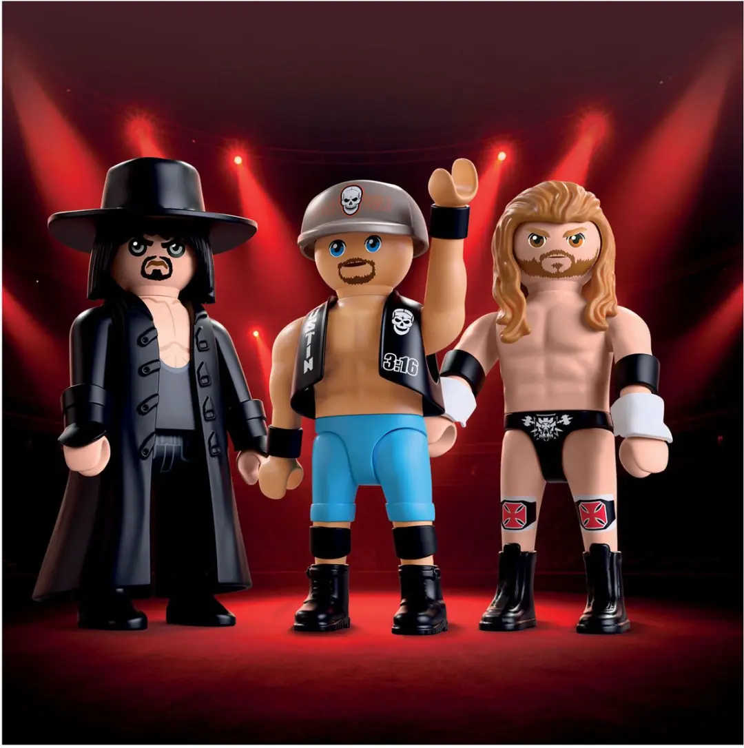 Playmobil WWE Attitude Era Multipack 71957 - Multikleur - afbeelding 3 van 4