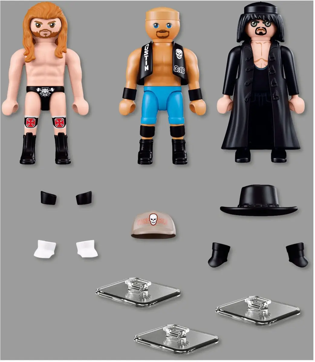 Playmobil WWE Attitude Era Multipack 71957 - Multikleur - afbeelding 2 van 4