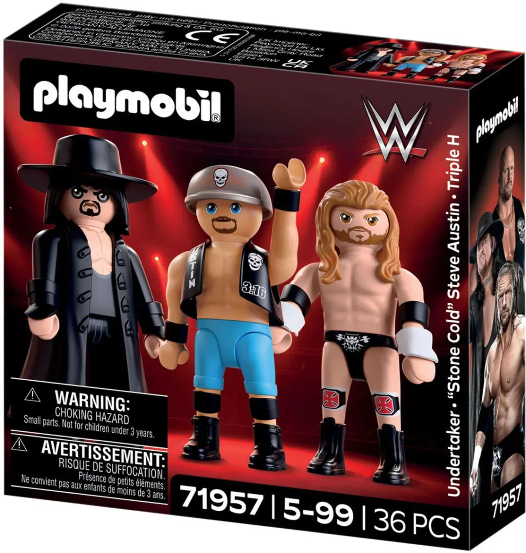 Playmobil WWE Attitude Era Multipack 71957 - Multikleur - afbeelding 4 van 4