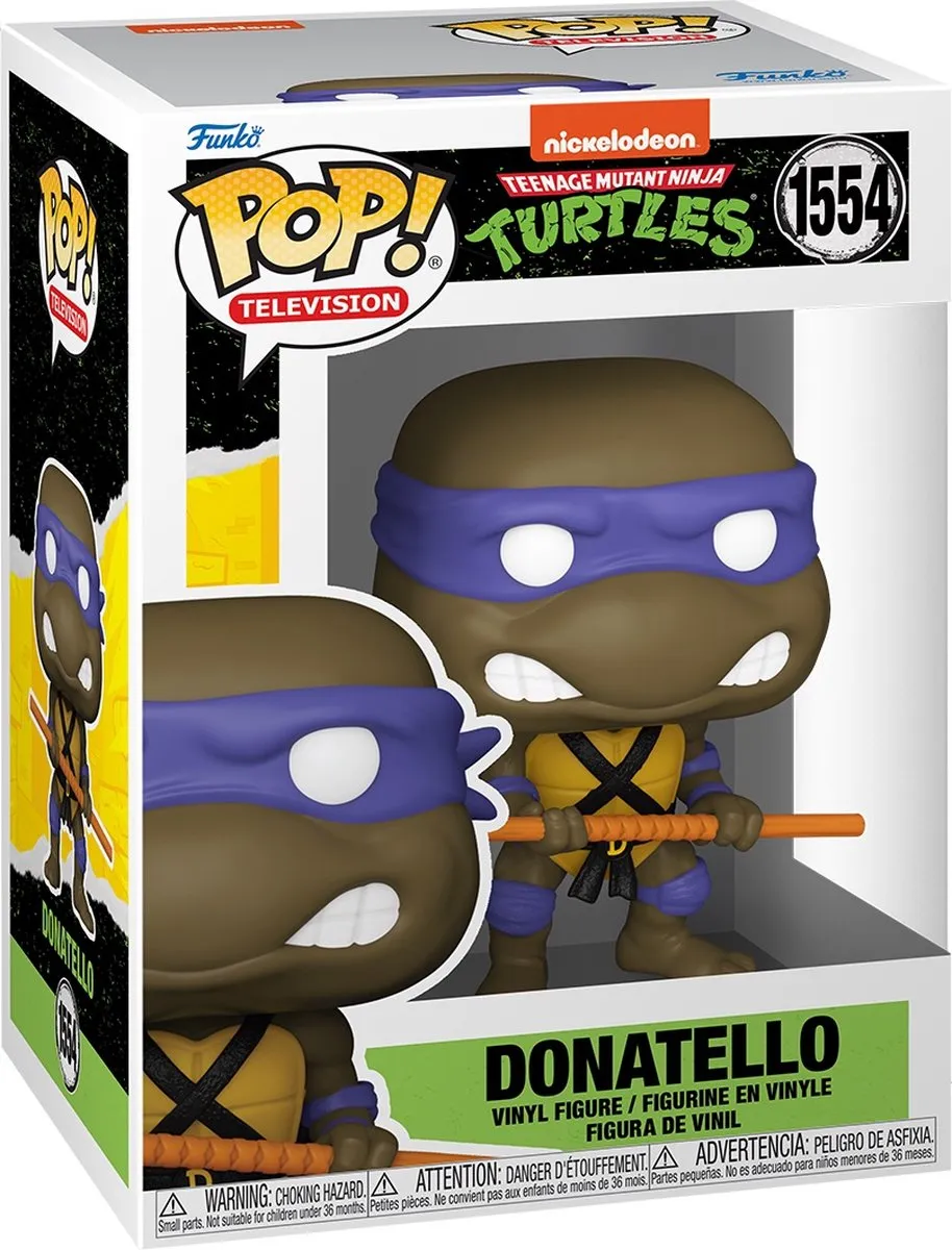 Funko Teenage Mutant Ninja Turtles Turtles in Time Donatello Pop! - Multicolor