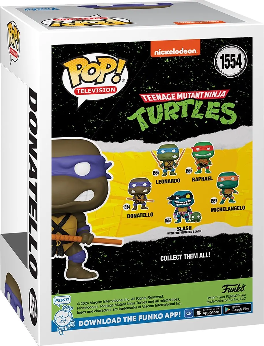 Funko Teenage Mutant Ninja Turtles Turtles in Time Donatello Pop! - Multicolor