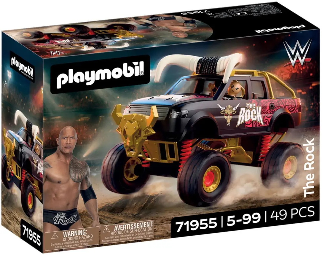 Playmobil WWE The Rock Monstertruck