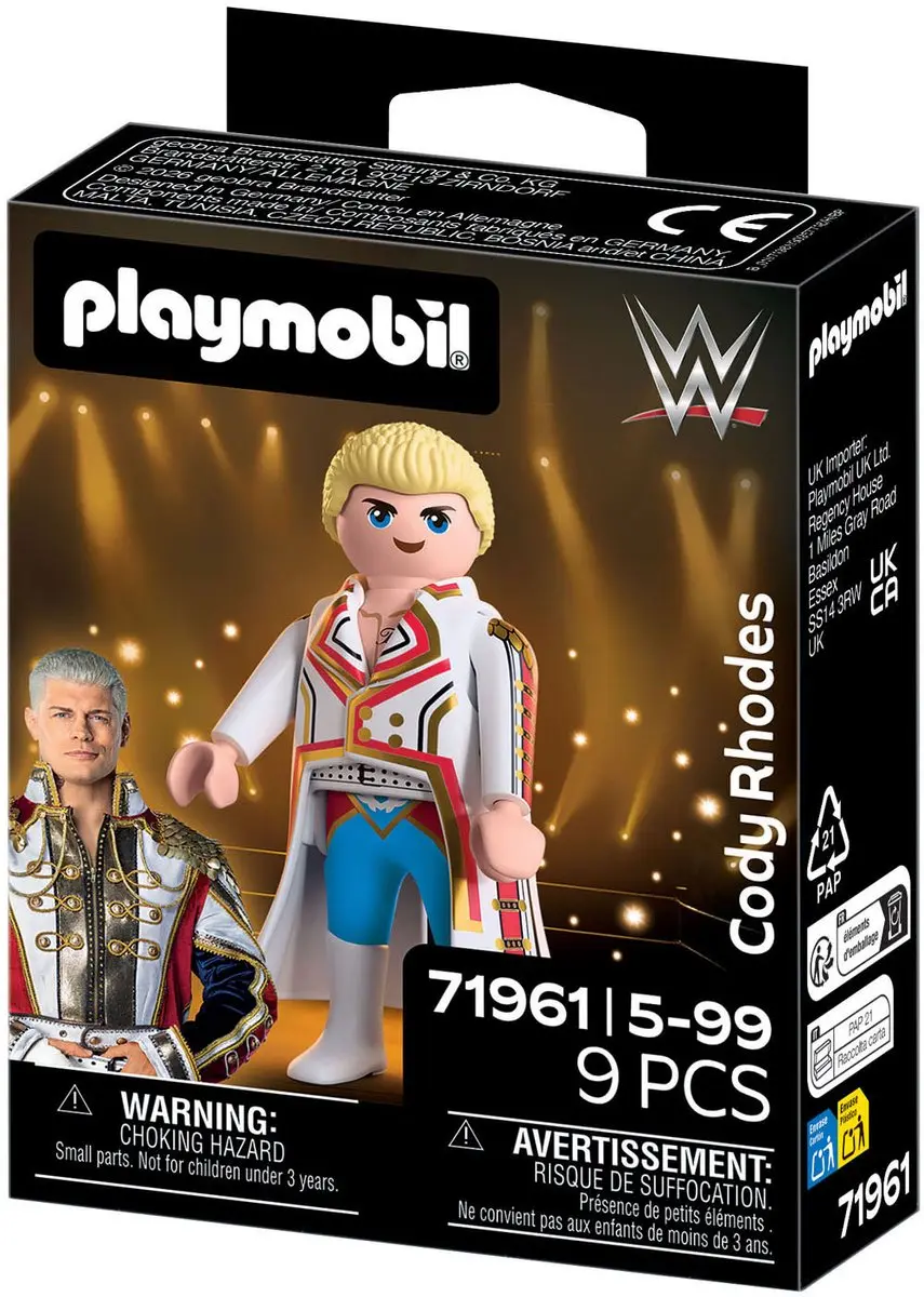 Playmobil WWE Cody Rhodes 71961 - afbeelding 2 van 5