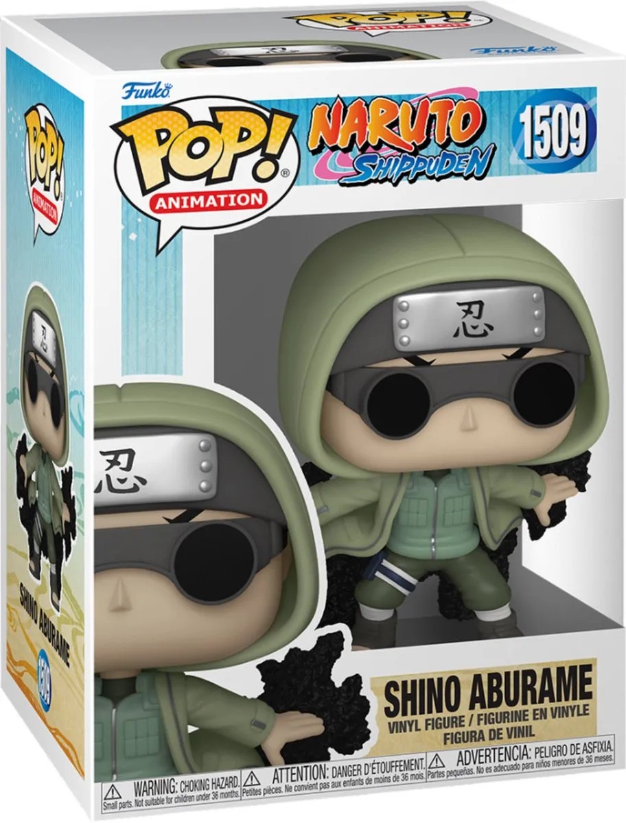 Funko Pop! Naruto Shino #1509 - 9,5 cm - Multi