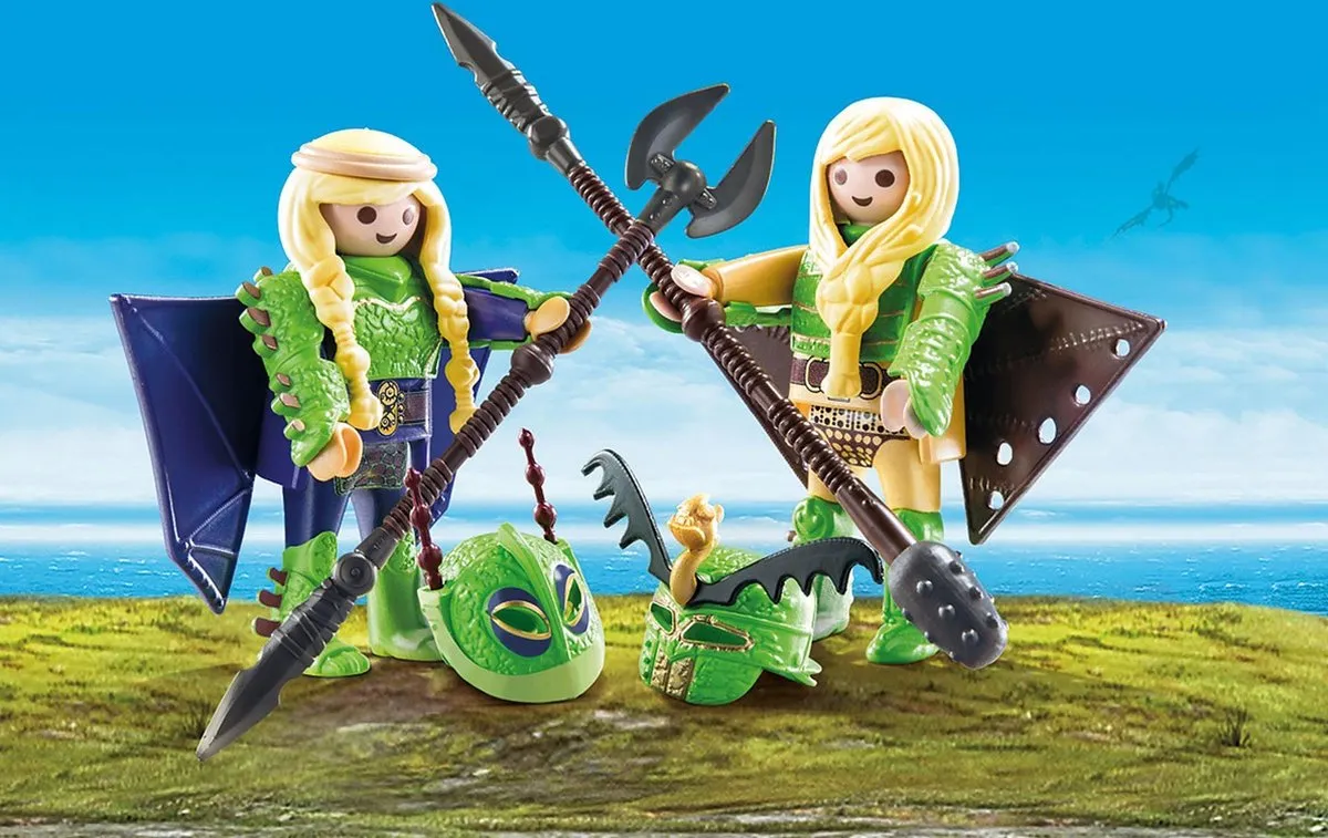 Playmobil Brokdol & Knoldol Vliegpak - 70042