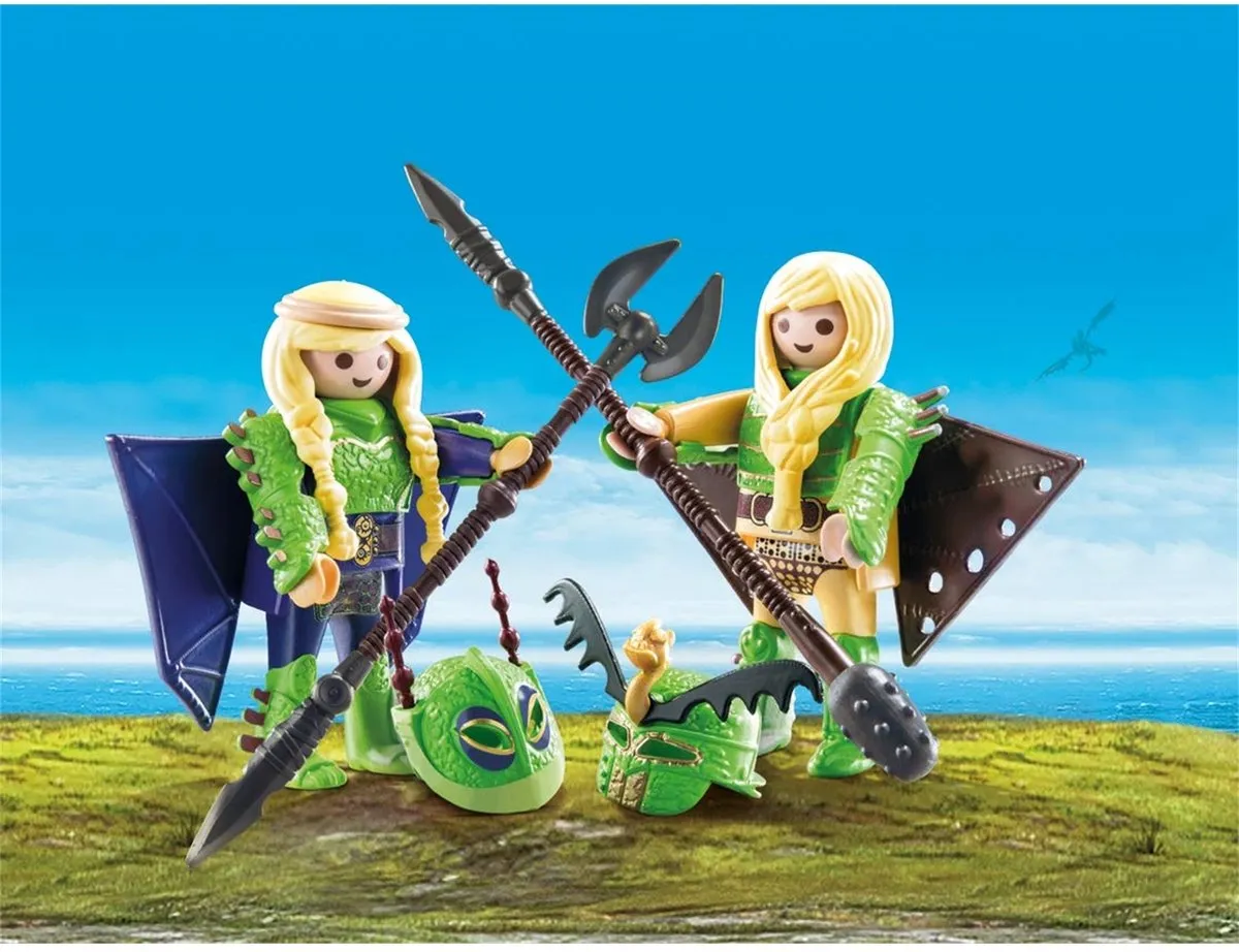 Playmobil Brokdol & Knoldol Vliegpak - 70042