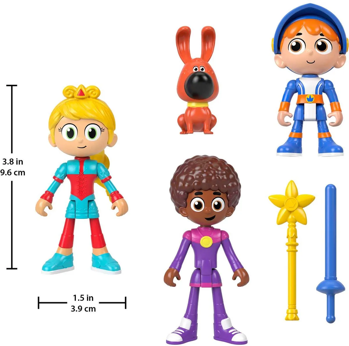 Fisher-Price Gus de Tovenaar Iris en Vrienden - HGP35 - Meerkleurig