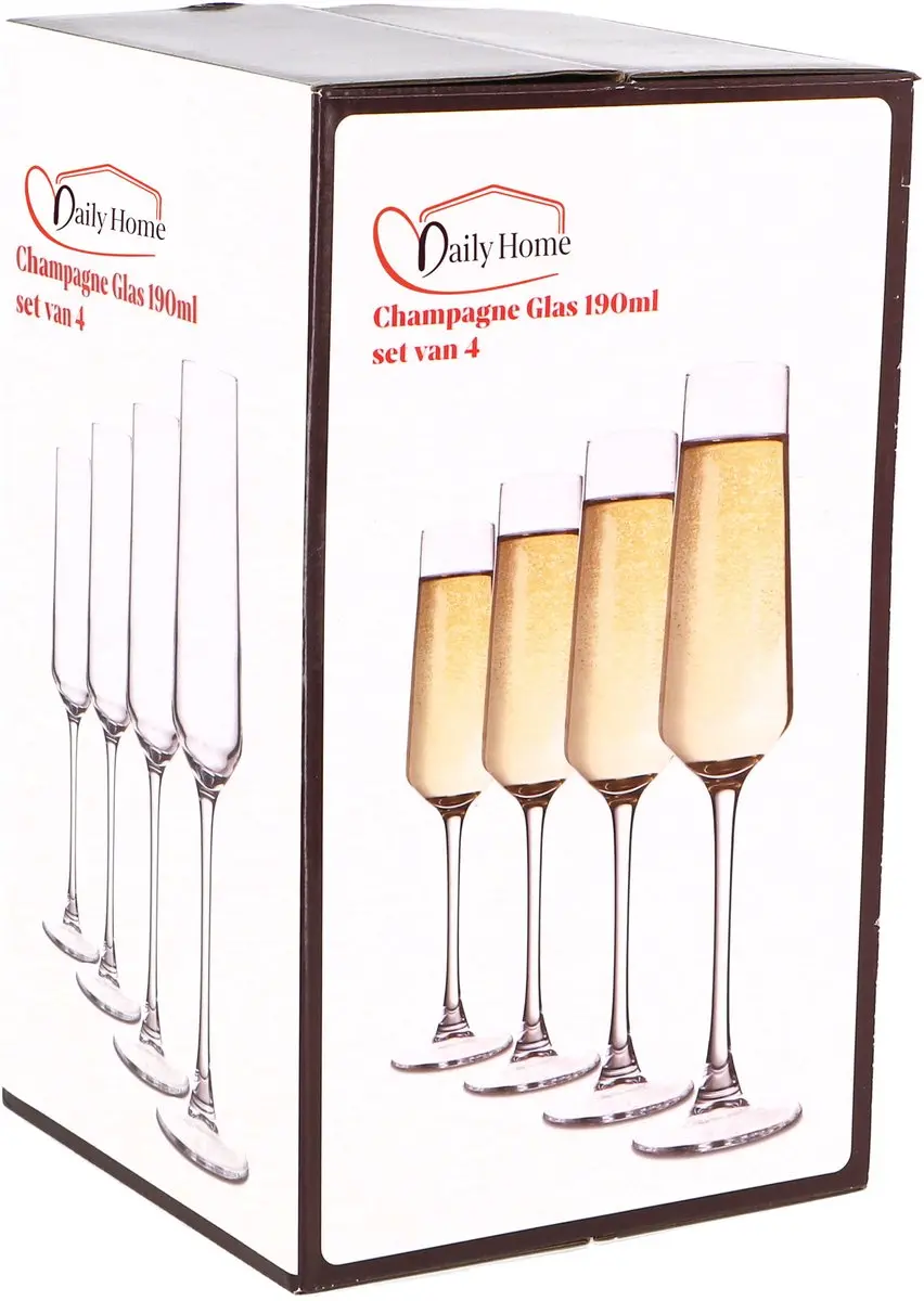 Daily Home Champagneglazen Set