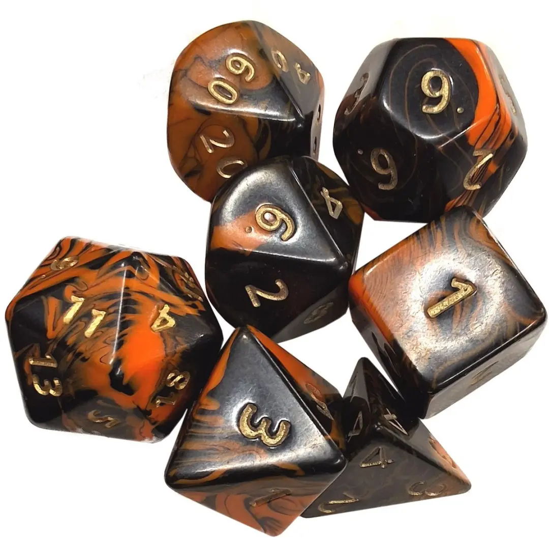 Dobbelstenen Jumbo Oblivion Oranje/Zw 7