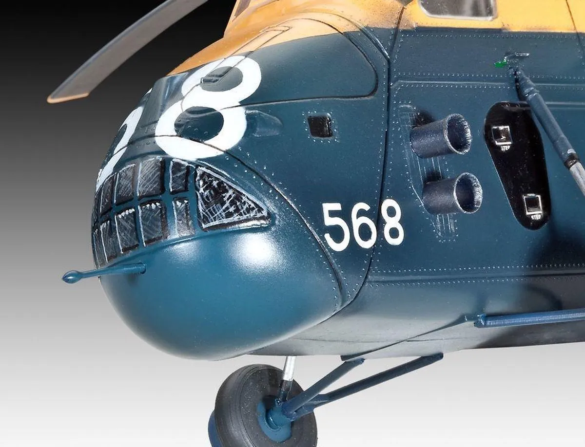 Revell Westland Wessex HAS Mk.3 1:48 Montagekit - 133 Onderdelen - Geel/Blauw