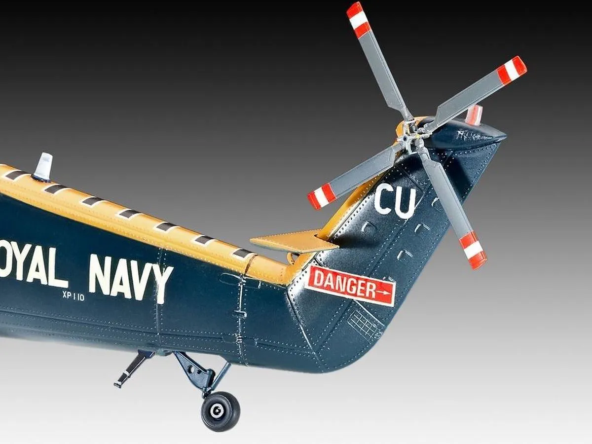 Revell Westland Wessex HAS Mk.3 1:48 Montagekit - 133 Onderdelen - Geel/Blauw